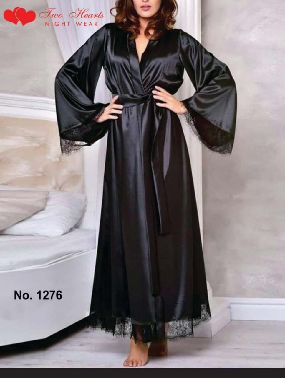 Floor Length Glamour Silk Kimono