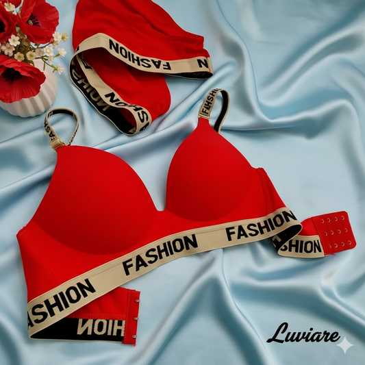 FASHION THIN PAD SPORTS BRA SET