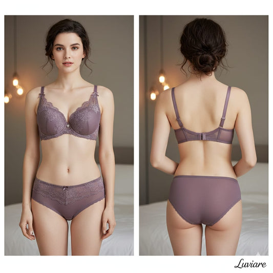 MORPHINE THIN PAD BRA SET